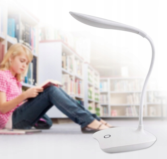 LED stolná lampa do školy s USB pripojením