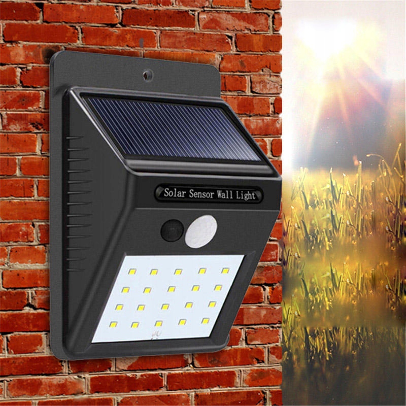 Solárna LED lampa so senzorom pohybu 830