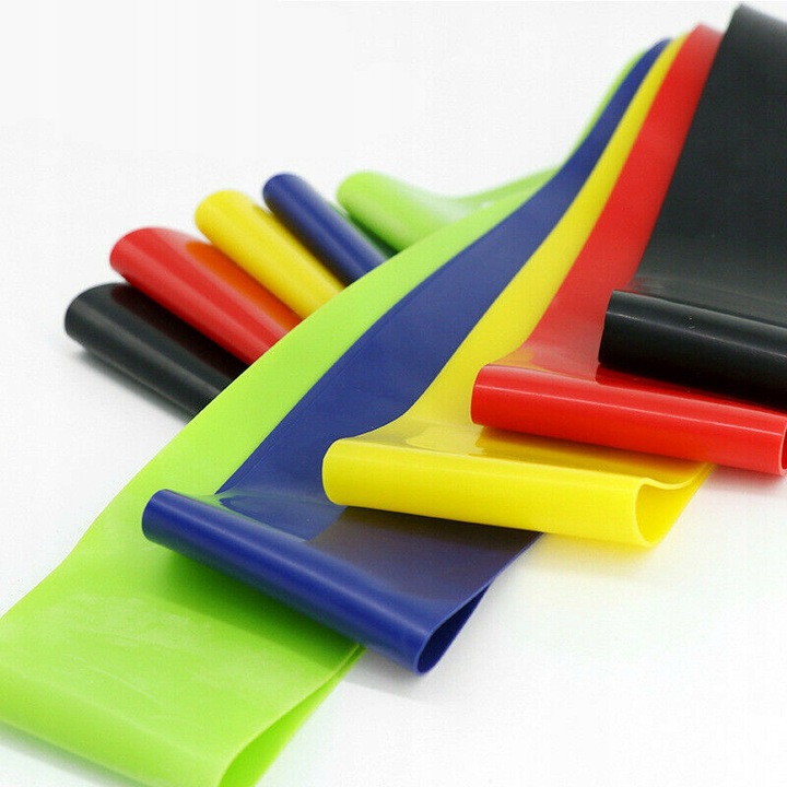 Gumené cvičebné pásy 5x mini band fitness set