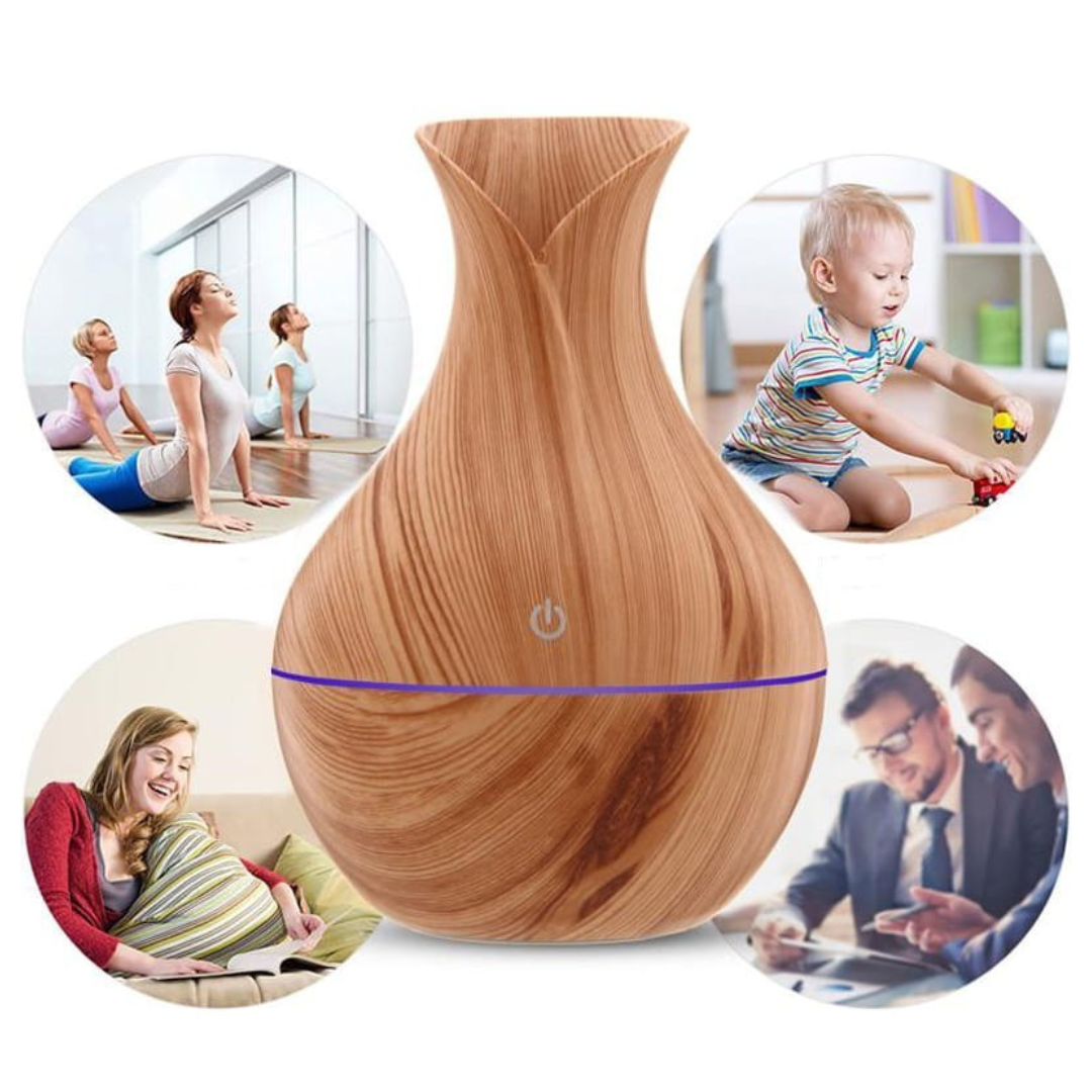 USB aroma difuzér a zvlhčovač vzduchu