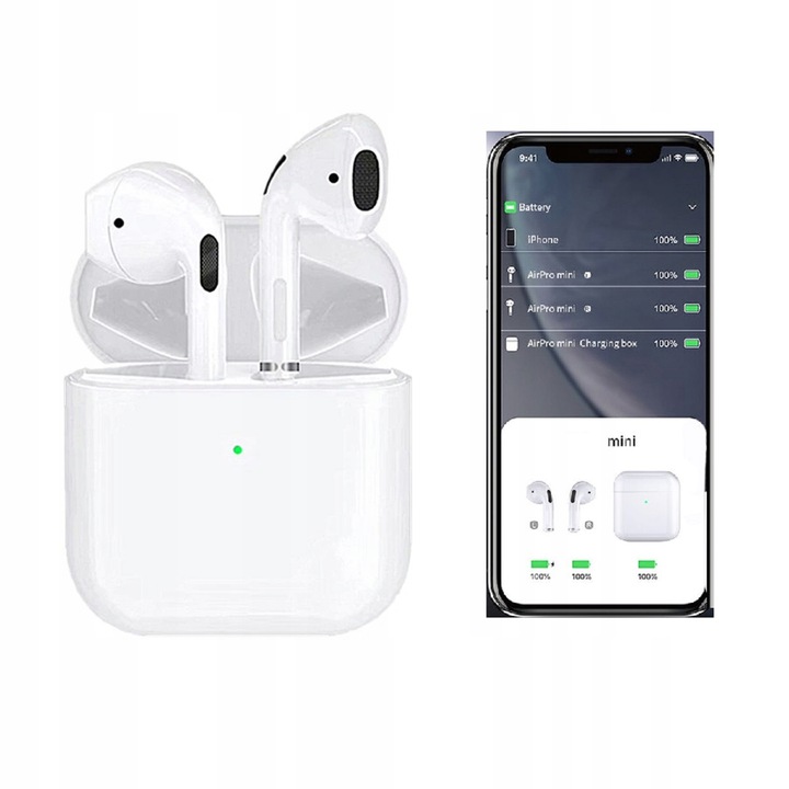 Bezdrôtové slúchadlá TWS PRO 4 pre Apple, Huawei a iné modely