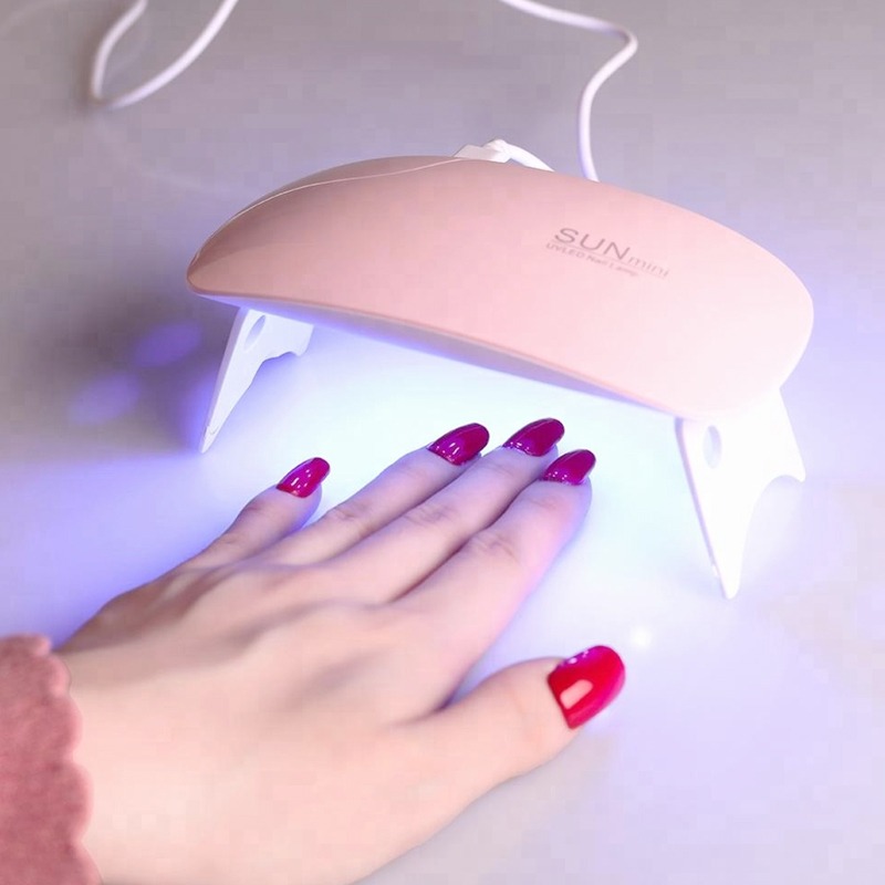 UV LED mini lampa na nechty pre hybridné gély