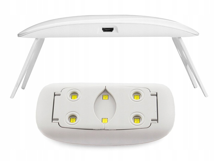 UV LED mini lampa na nechty pre hybridné gély