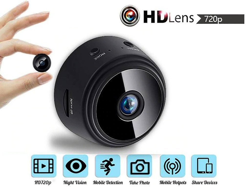 MINI BEZDRÔTOVÁ KAMERA WIFI S DIAĽKOVÝM PRÍSTUPOM