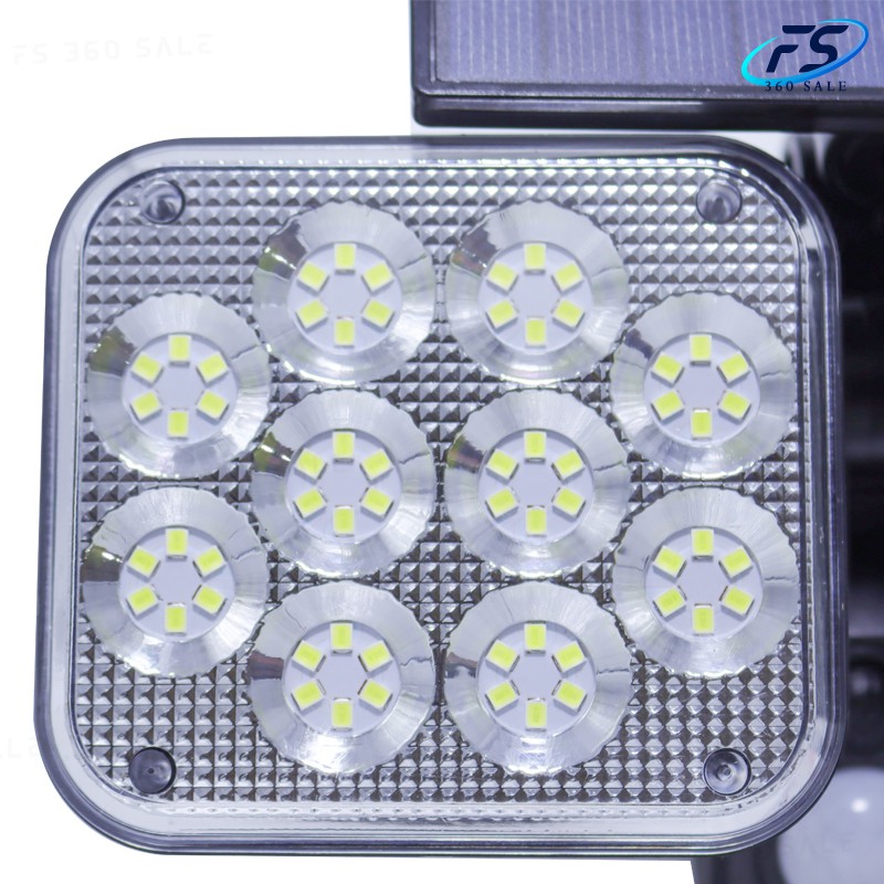 Solárna lampa 120 LED s pohybovým senzorom za súmraku JD-2108