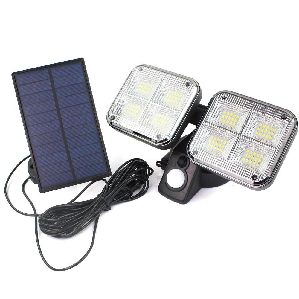 Solárna lampa 120 LED s pohybovým senzorom