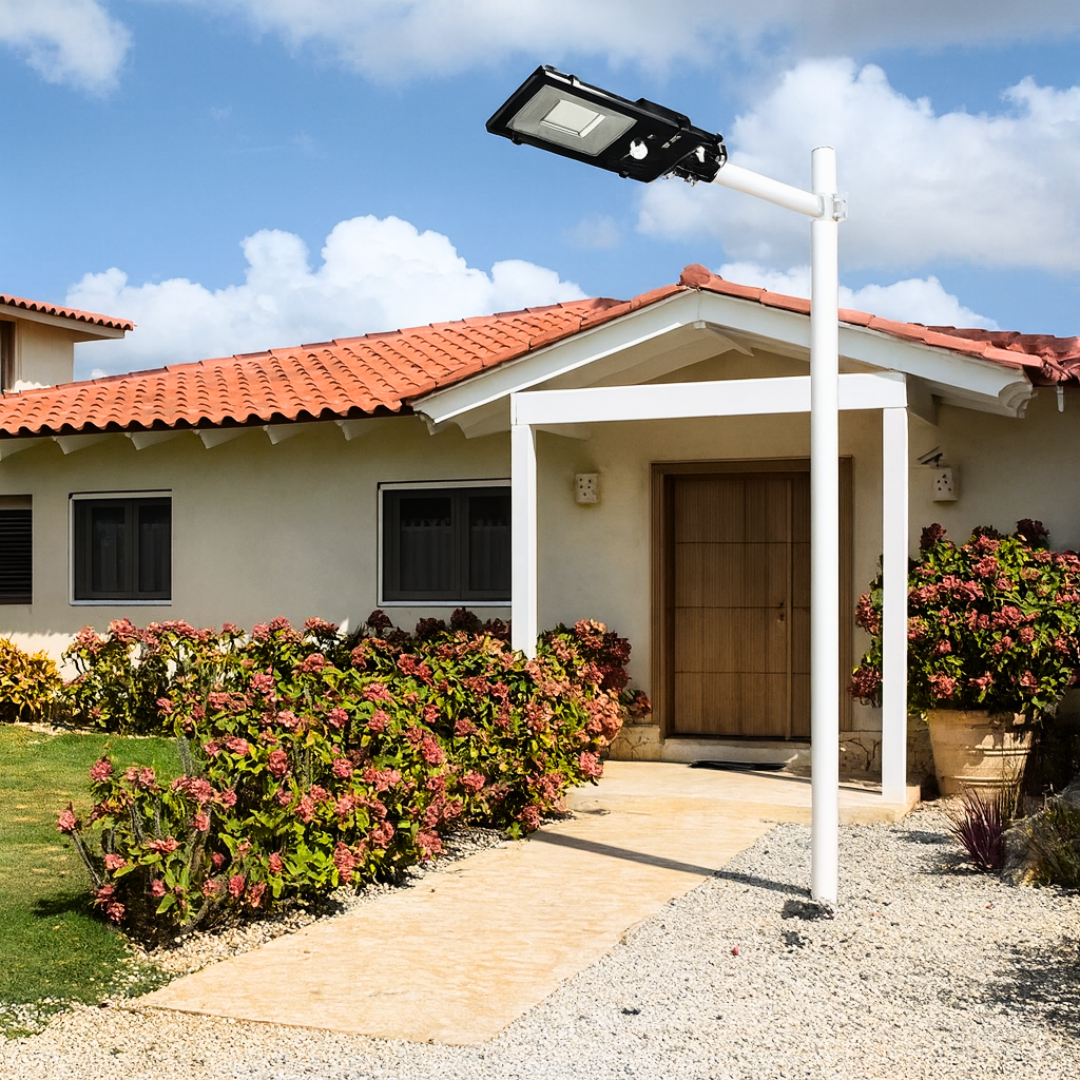 LED solárna pouličná lampa 200W s diaľkovým ovládaním