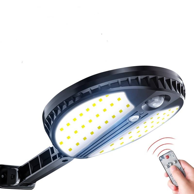 Solárna lampa s diaľkovým ovládaním a pohybovým senzorom