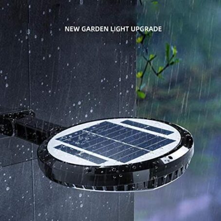 Solárna lampa s diaľkovým ovládaním a pohybovým senzorom
