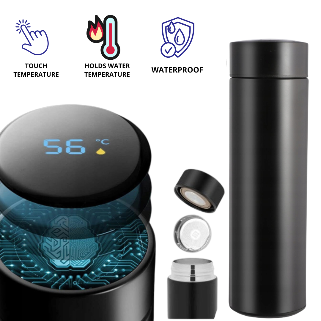 Inteligentná termoska 500 ml s LCD displejom teploty