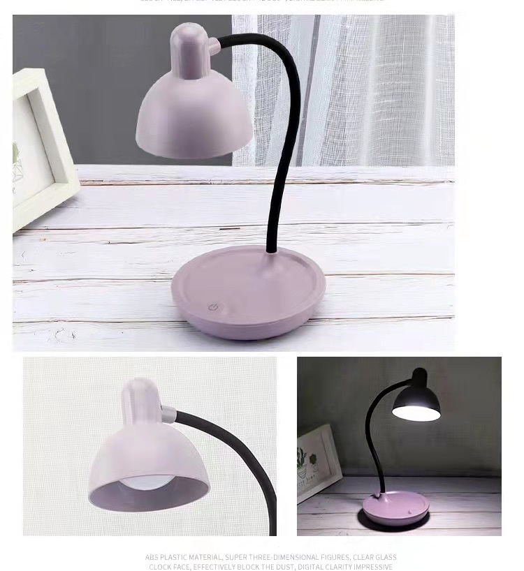 LED nočná stolná lampa s dotykovým USB ovládaním