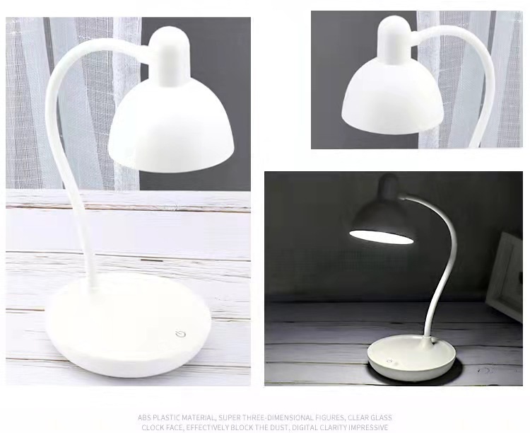 LED nočná stolná lampa s dotykovým USB ovládaním