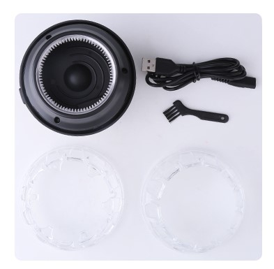 Kruhový USB zastrihávač na vlasy 360°