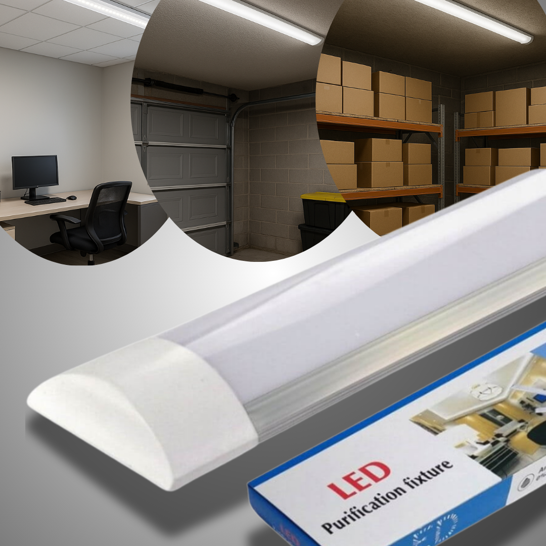 LED panelová lampa s povrchovou montážou 120 cm