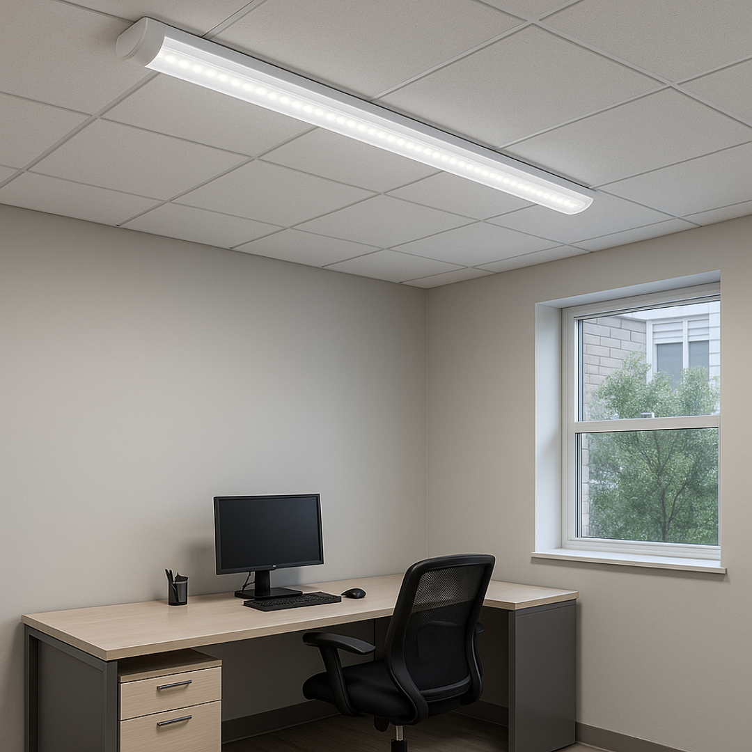 LED panelová lampa s povrchovou montážou 120 cm