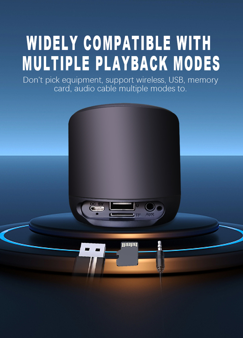 Prenosný mini Bluetooth reproduktor Kimiso M5
