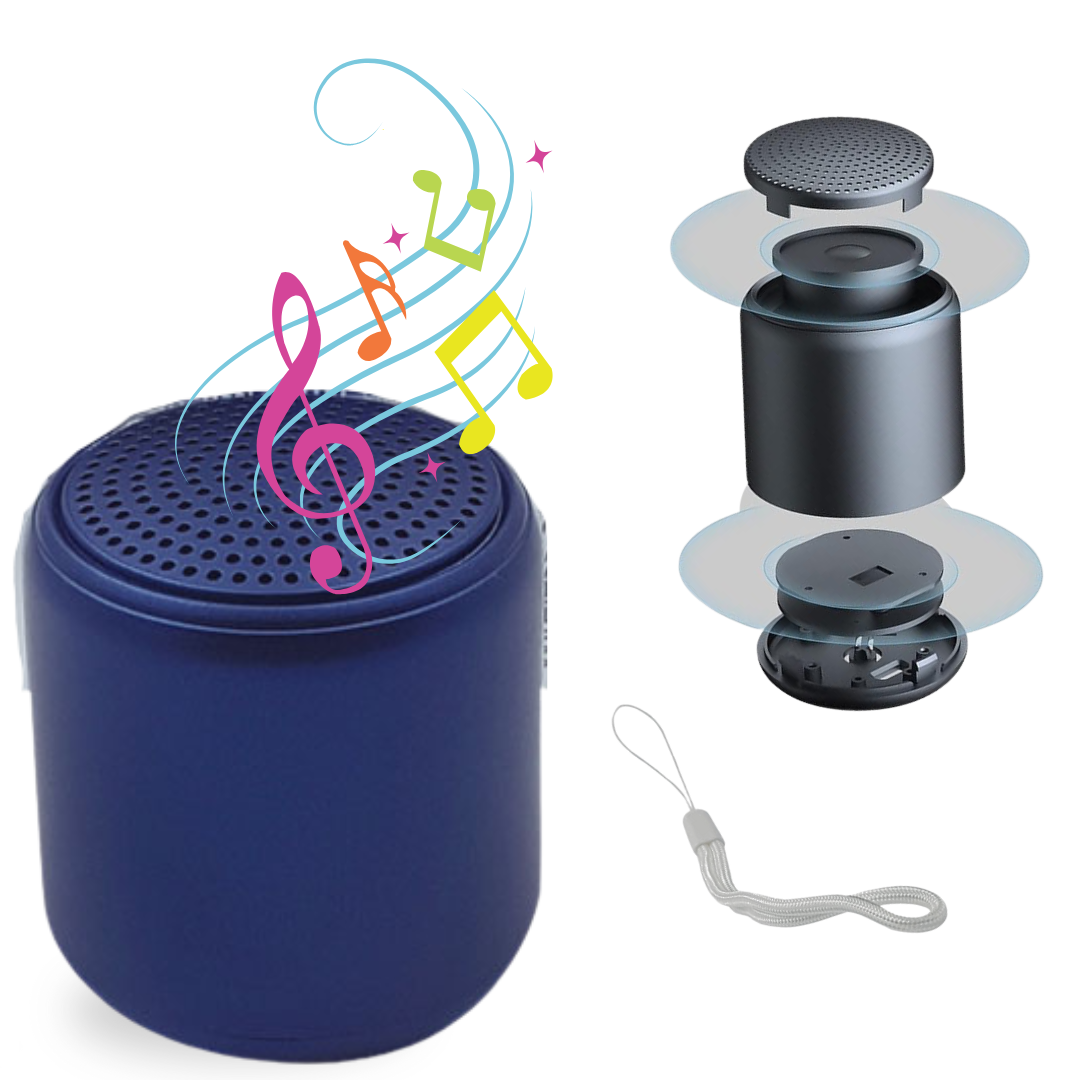 inovatívny mini Bluetooth reproduktor s 360° zvukom