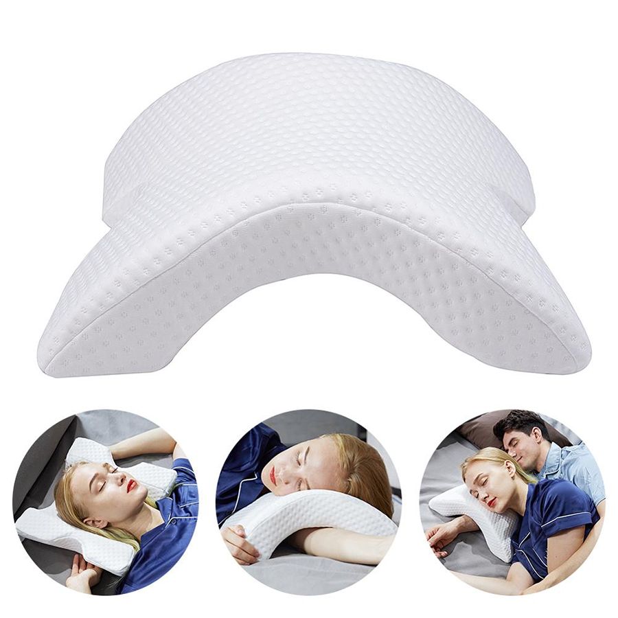 Ergonomický pamäťový vankúš s kontúrou