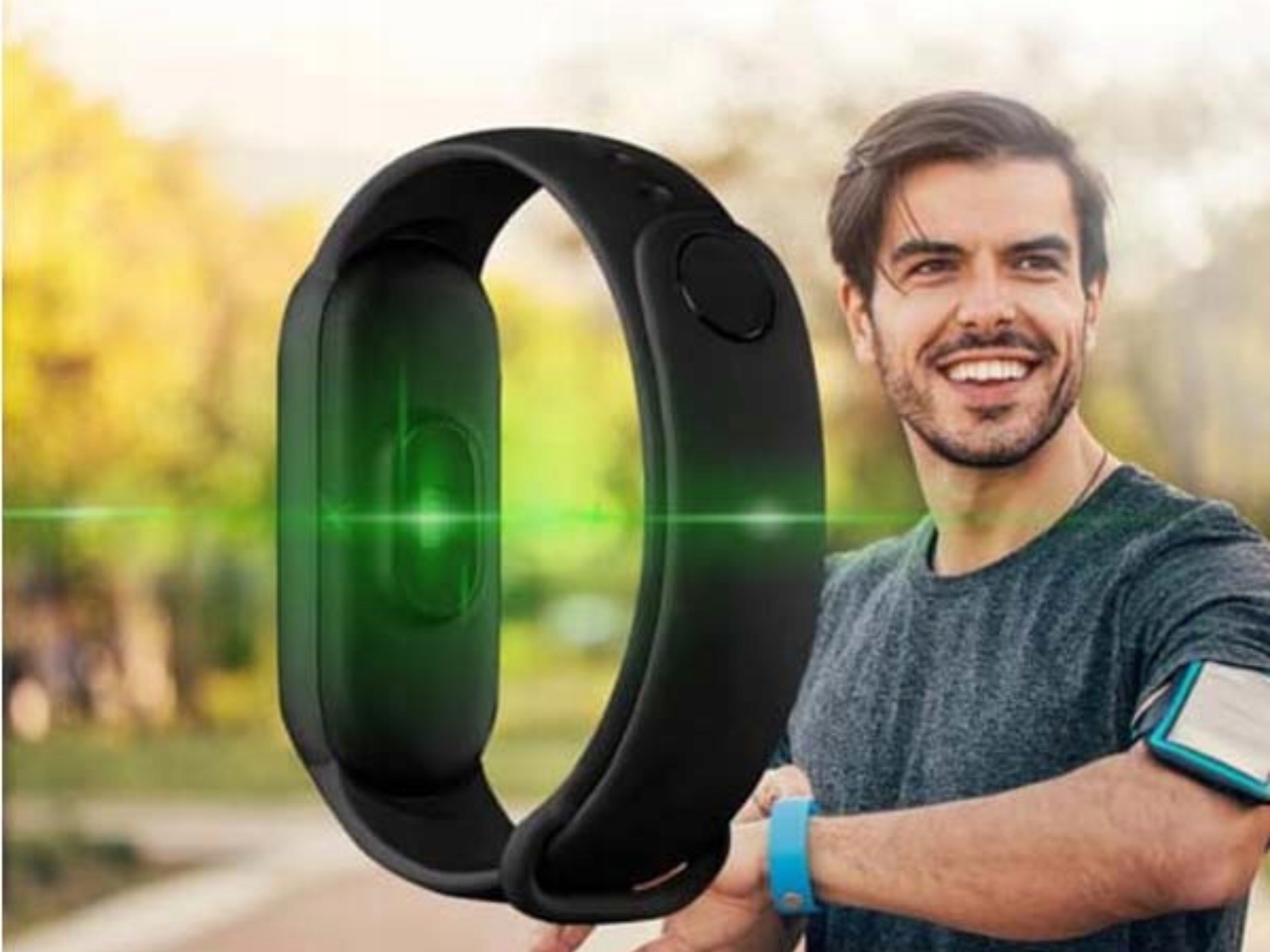 Pokročilý vodotesný fitness náramok