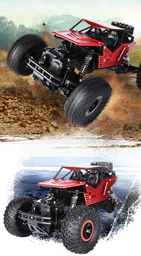 Všestranný diaľkovo ovládaný terénny buggy