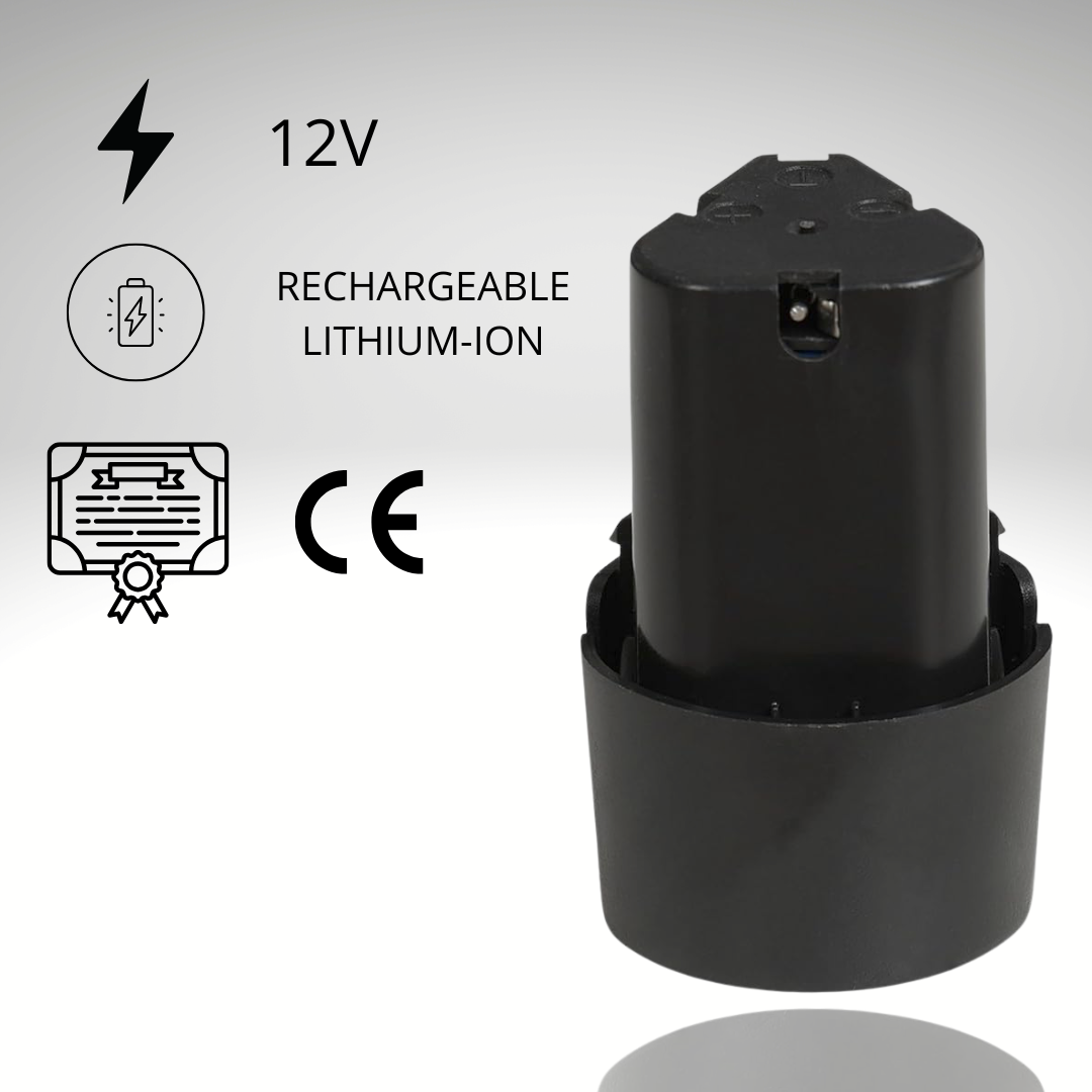12V nabíjateľná batéria pre bezdrôtový skrutkovač ADM