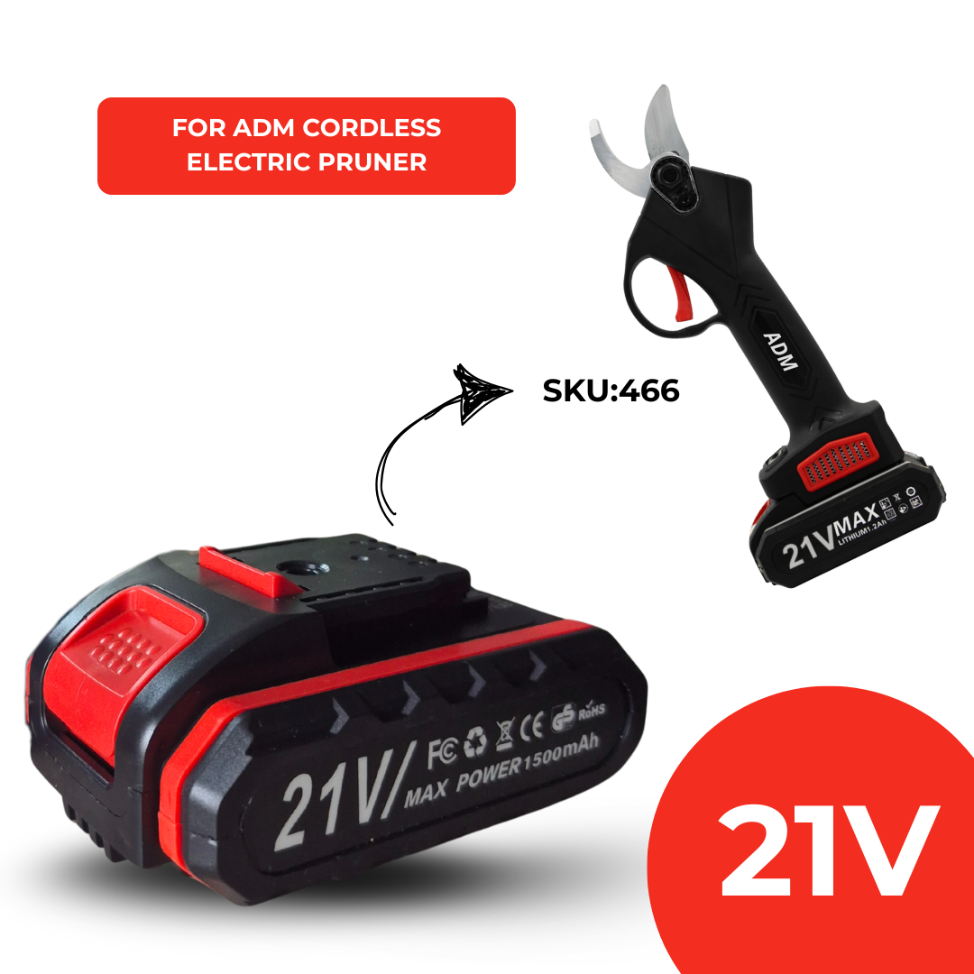 21V nabíjateľná batéria pre bezdrôtový elektrický pruner ADM