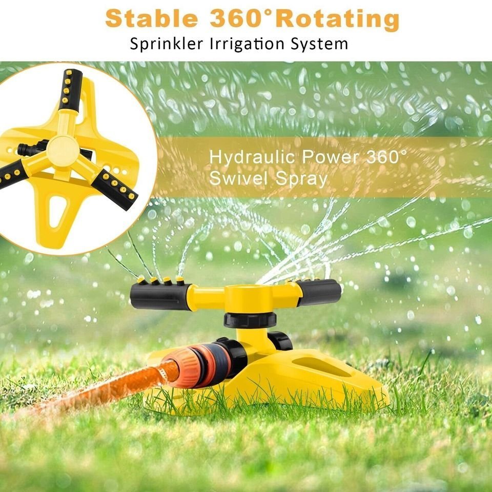 Automatický 360-stupňový rotačný zavlažovač