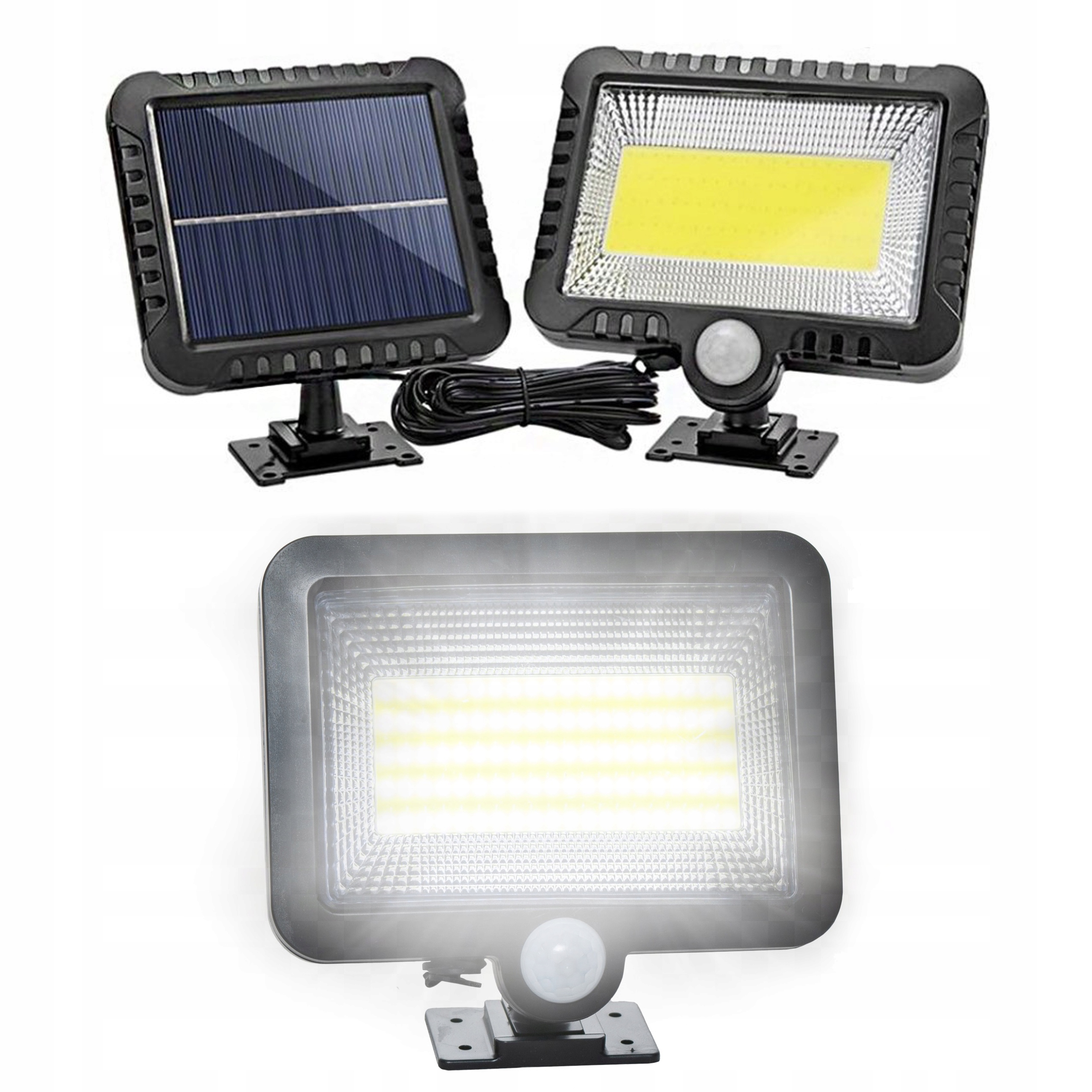 Solárna lampa s 100 LED diódami a pohybovým senzorom SL-F100