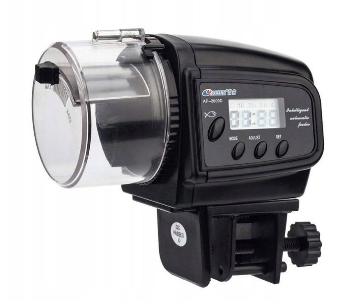 LCD automatický kŕmič rýb do akvária