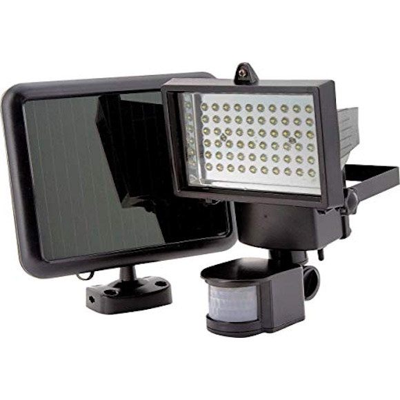 Solárna lampa s pohybovým a súmrakovým senzorom 15W