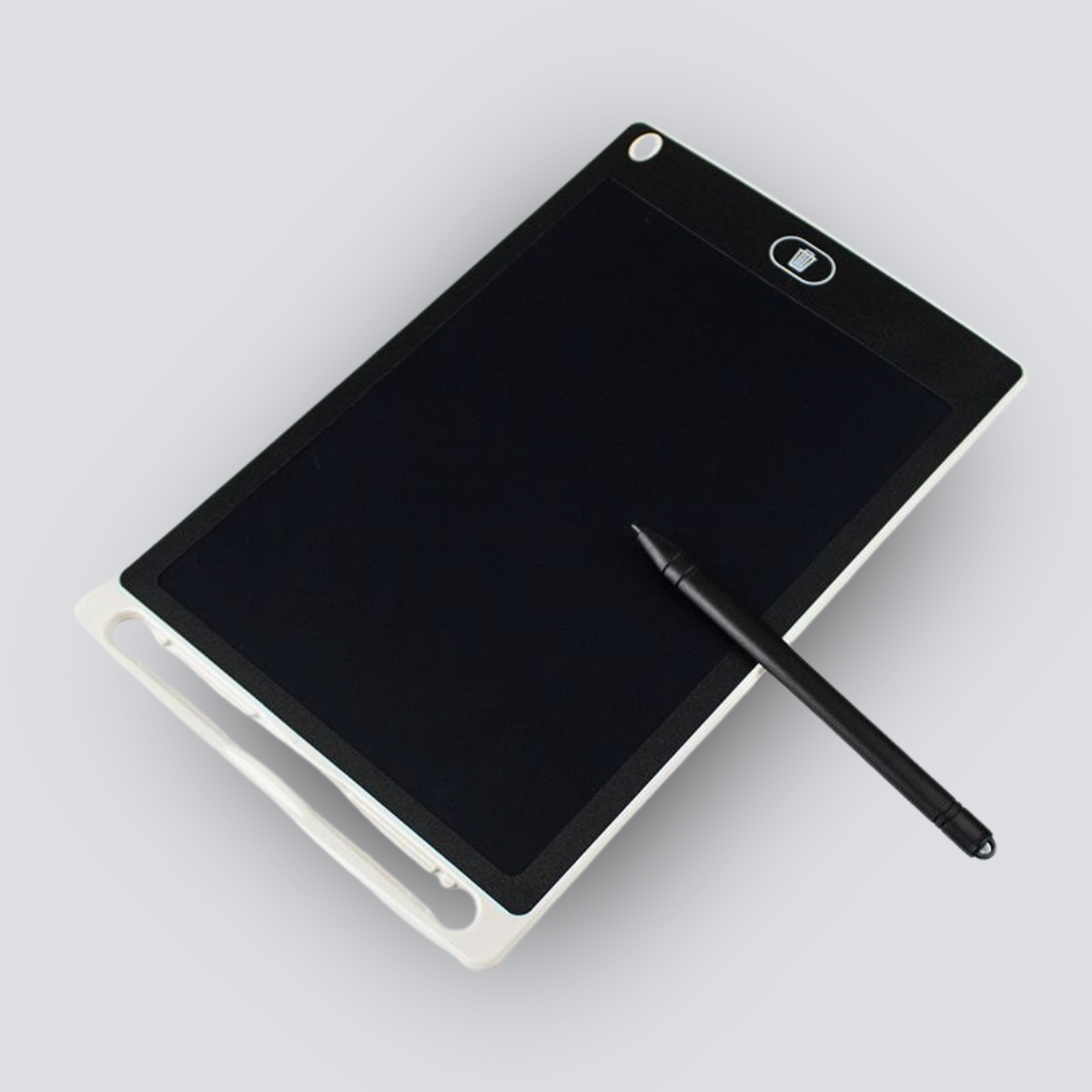 Grafický tablet na kreslenie 8,5 palcový elektronický zápisník - biely