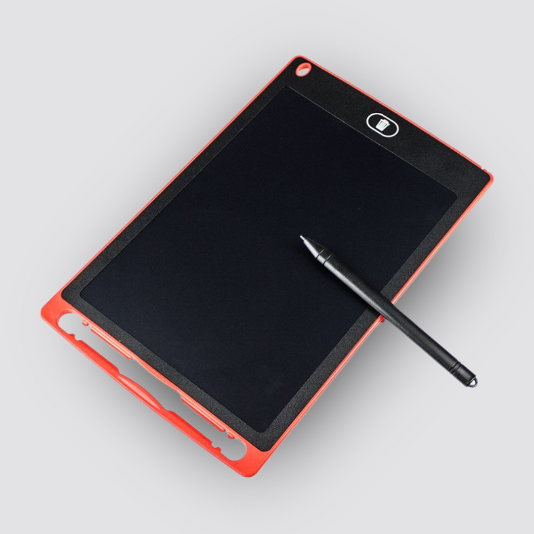 Grafický tablet na kreslenie 8,5 palcový elektronický zápisník - rôzne farby (červený)