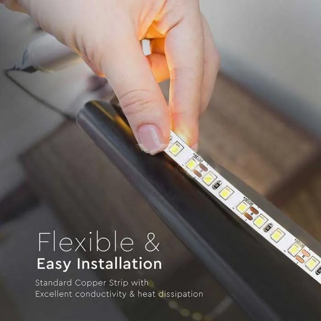 SMD LED pásik 5m RGB s napájaním a diaľkovým ovládaním