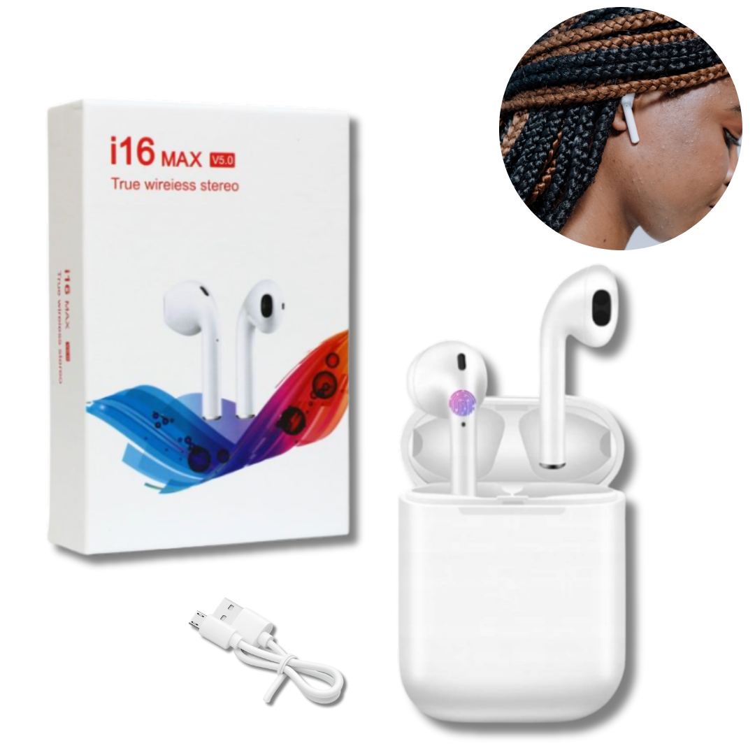 i16 MAX bezdrôtové slúchadlá – Bluetooth V5.0