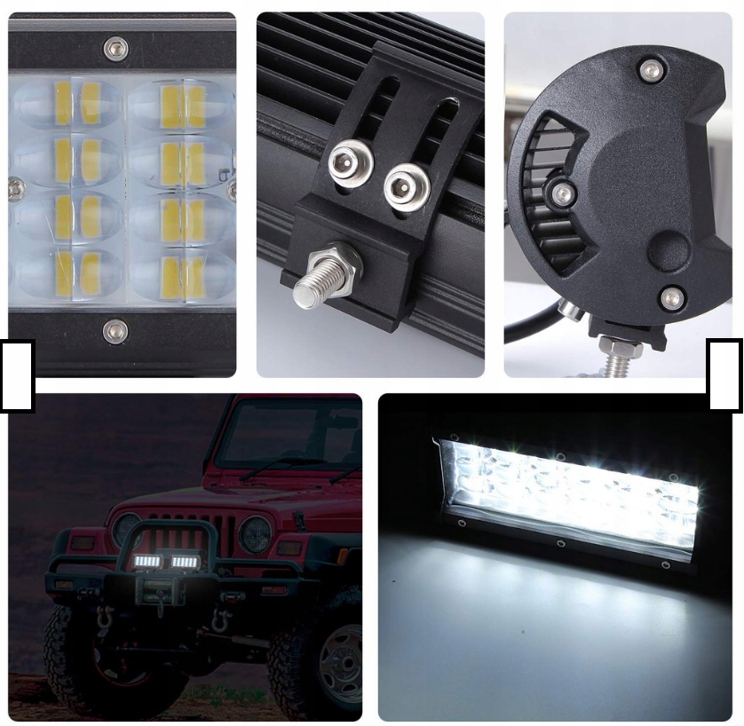 Pracovná LED halogénová lampa 360W