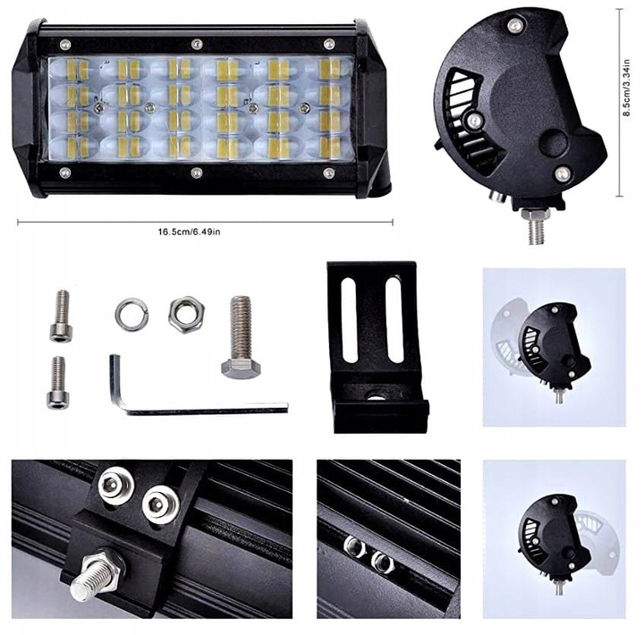 Pracovná LED halogénová lampa 360W