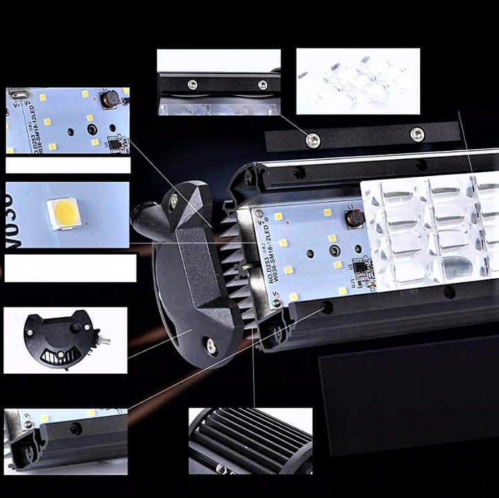 Pracovná LED halogénová lampa 360W