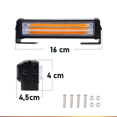 COB LED stroboskopická lampa