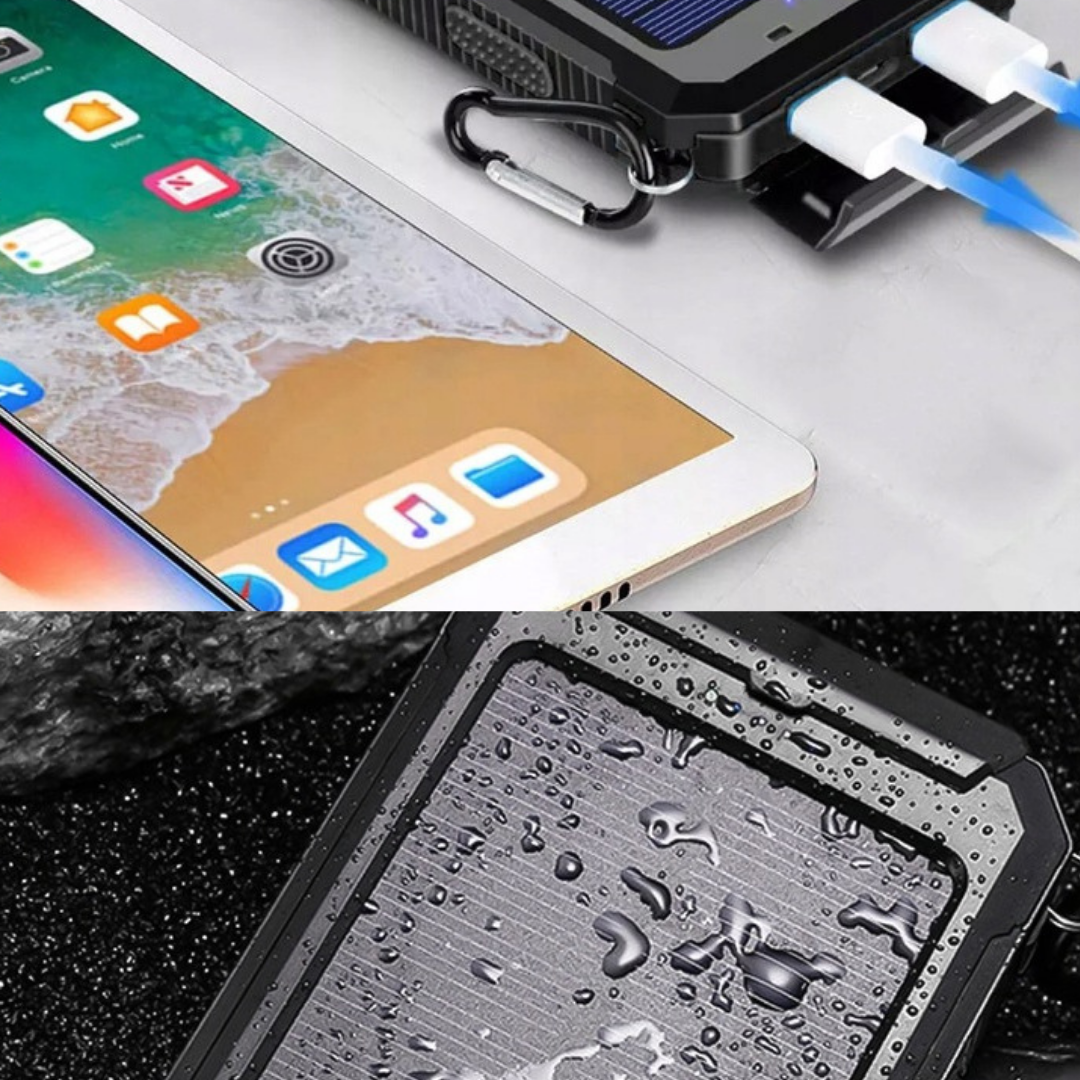 Solárna powerbanka Compass - 8 000 mAh