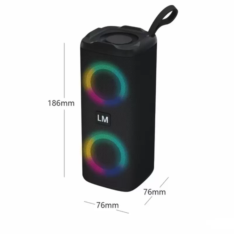 Bezdrôtový Bluetooth reproduktor s duálnym LED osvetlením