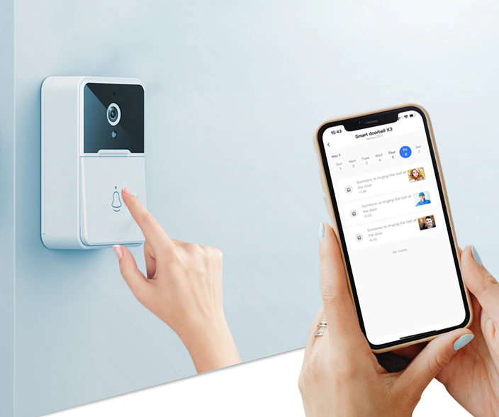 Inteligentný Wi-Fi video zvonček s AI detekciou