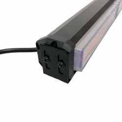 Oranžová LED stroboskopická výstražná lampa