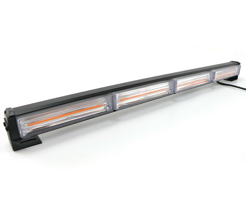 Oranžová LED stroboskopická výstražná lampa
