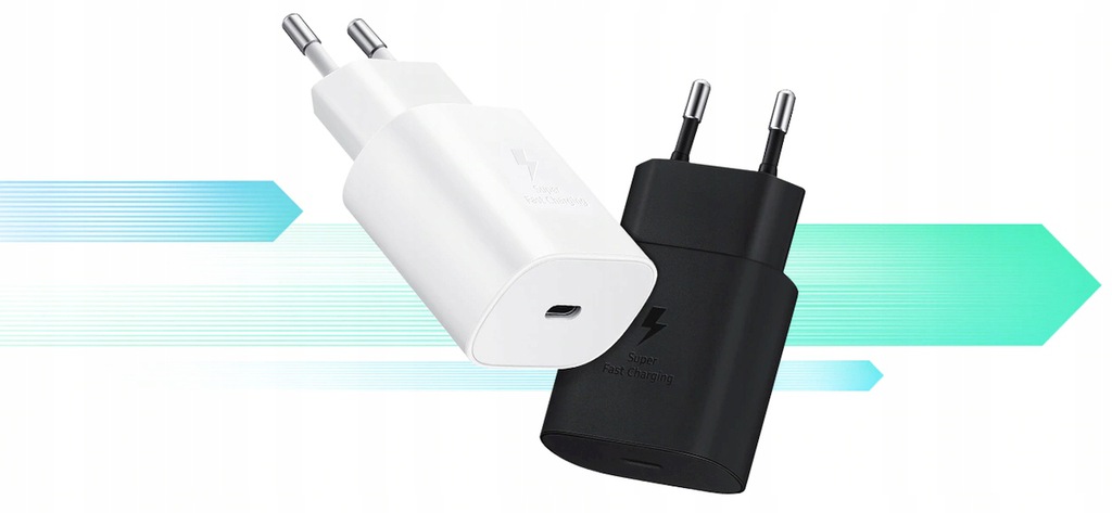 Rýchlonabíjačka PD 25W USB-C biela
