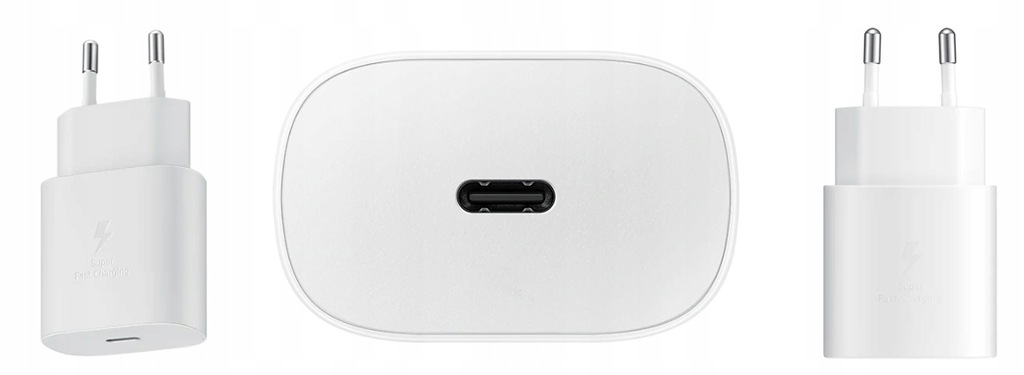 Rýchlonabíjačka PD 25W USB-C biela
