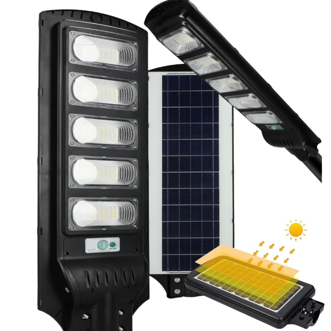 Solárna lampa 400W s diaľkovým ovládaním