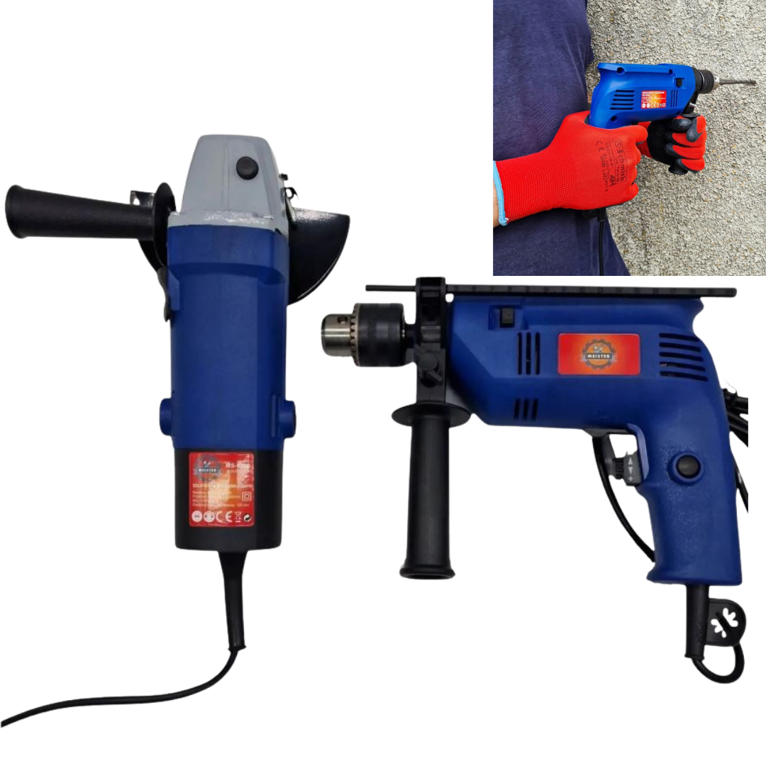 Elektrická kladivová vŕtačka 1500W od značky Meister Tools