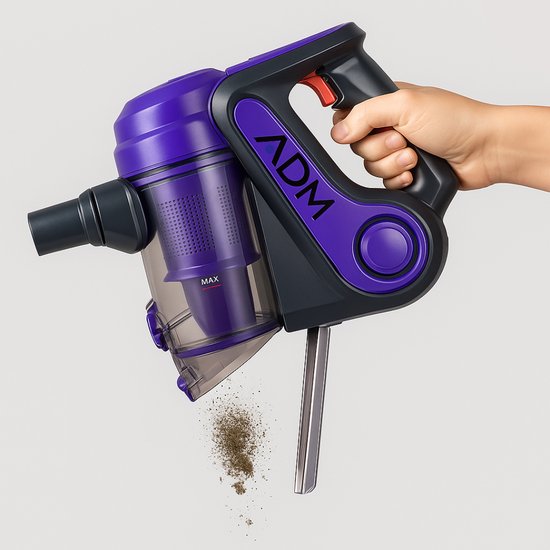 ADM bezvreckový vertikálny vysávač 600W