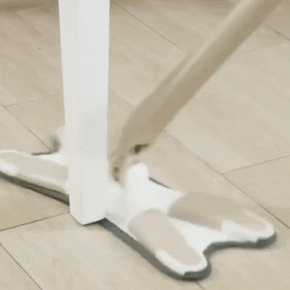 Otáčací plochý mop na umývanie podlahy