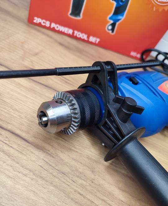 Súprava brúsky a rázového vŕtacieho stroja 950W Meister